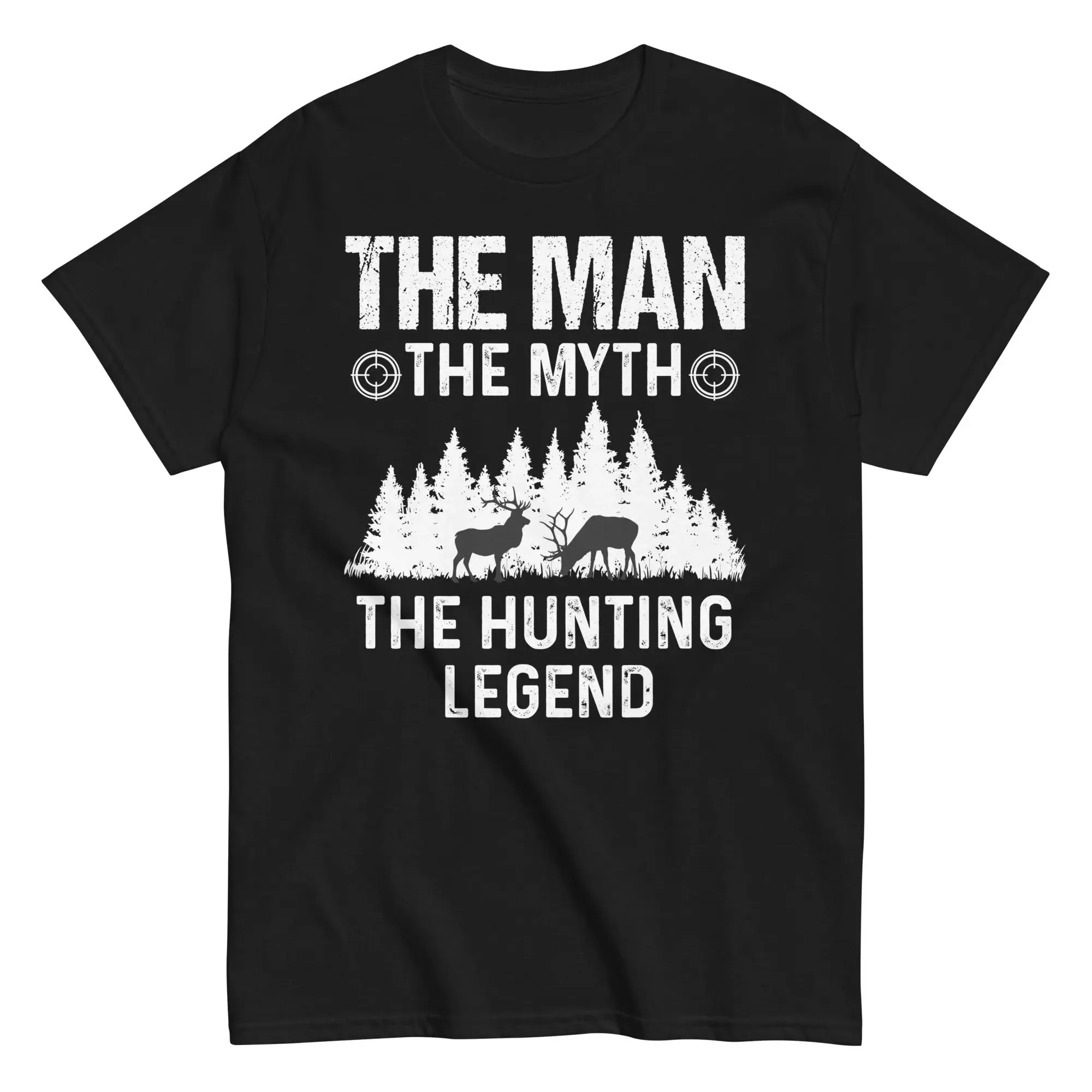 Wildman Hunting & Outdoor - Avcılar için Avcılık Efsanesi Tişörtü Geyik