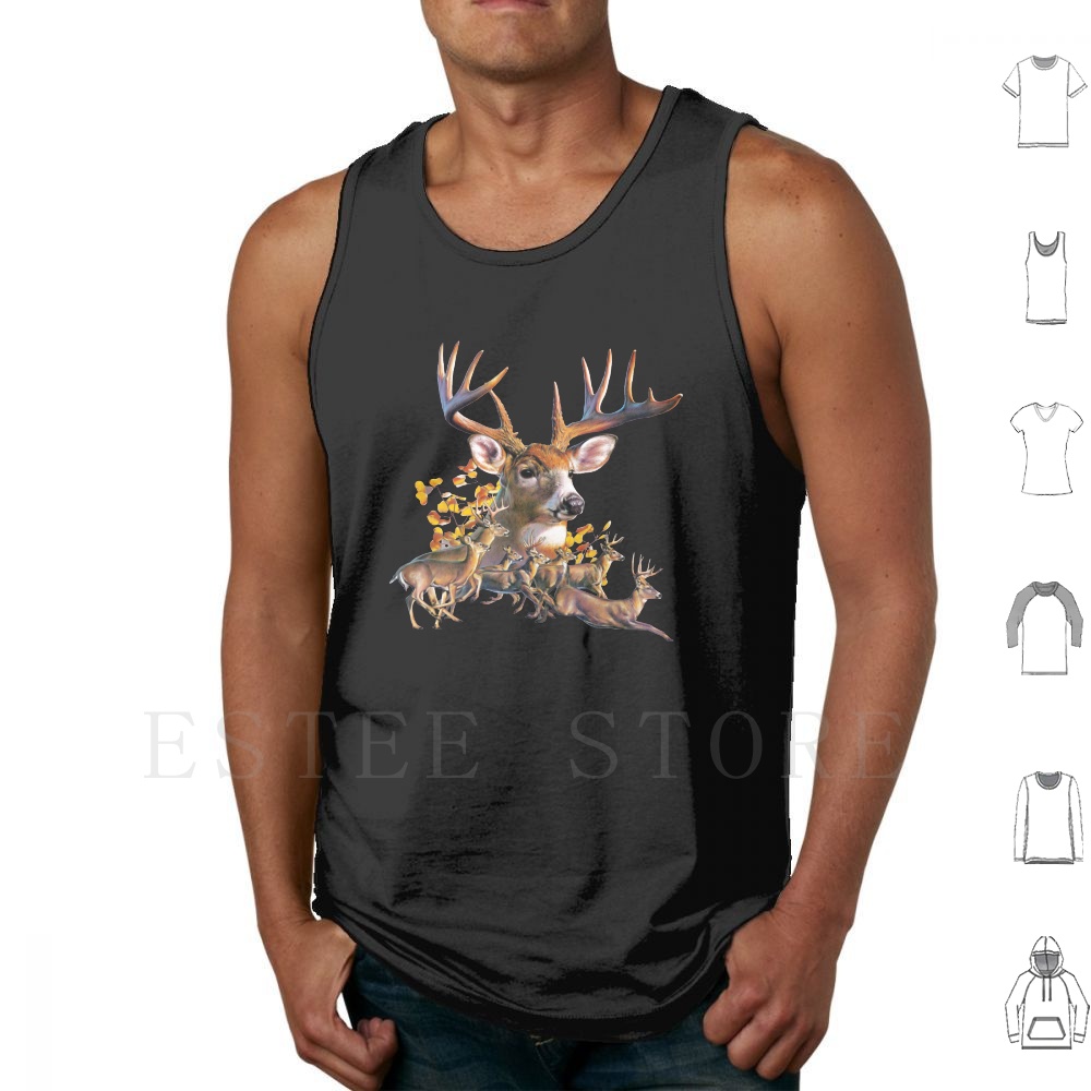 Wildman Hunting & Outdoor - Geyik Kolej Desenli Kolsuz Atlet Yelek,