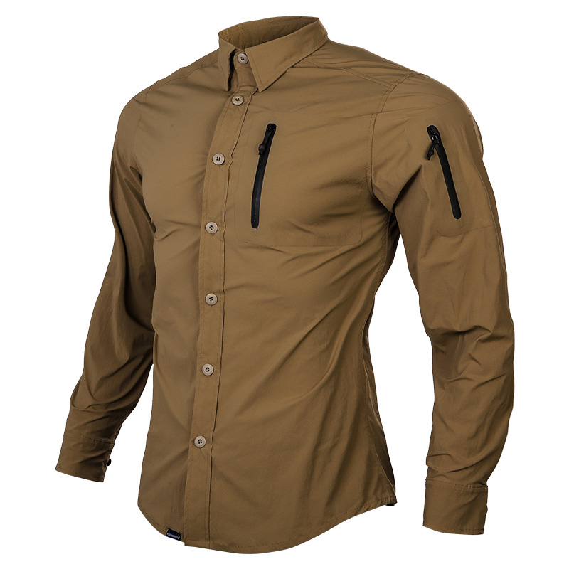 Hunting Outdoor Clothing - Emersongear Mavi Etiket Üçlü Teknoloji Tac-Shirt