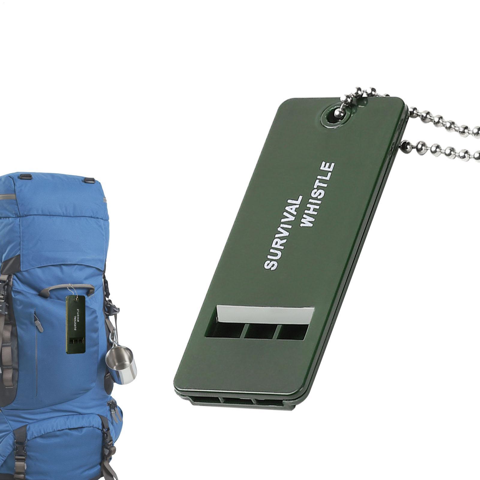 Hunting Outdoor Gear - 1 adet 3 frekanslı düdük yüksek