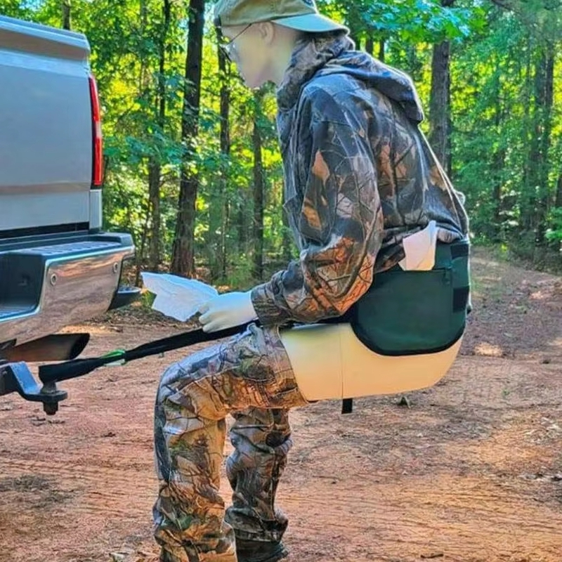 Ormanda Kaka Yapmak İçin Taşın - Outdoor Hunting Toilet incelemesi ve fiyatı