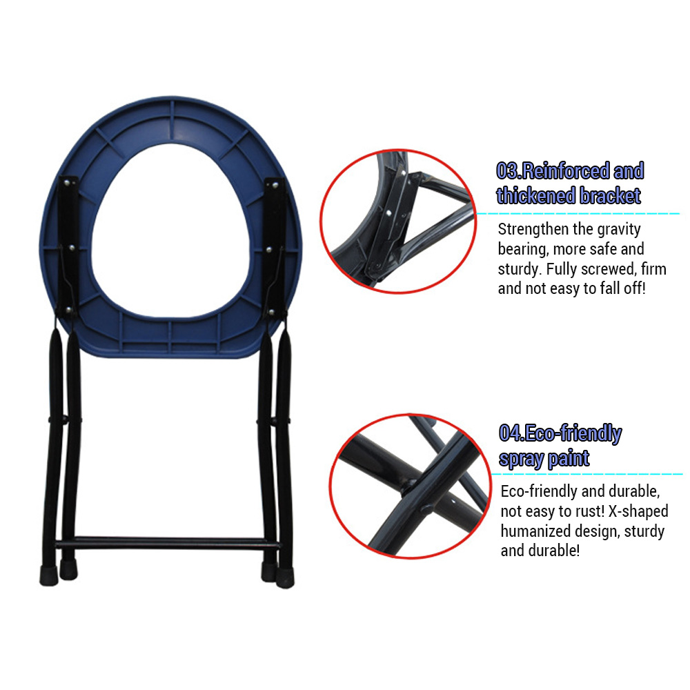 Katlanır klozet taşınabilir aç - Outdoor Hunting Toilet incelemesi ve fiyatı