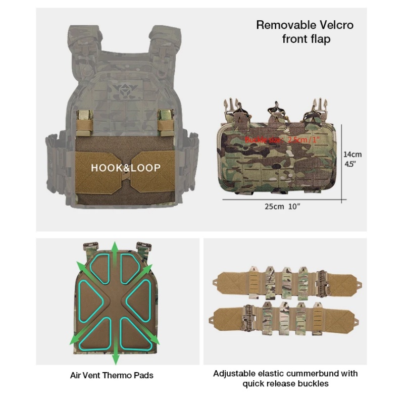 YAKEDA Taktik Yelek 6094 Hızlı - Hunting Outdoor Gear incelemesi ve fiyatı