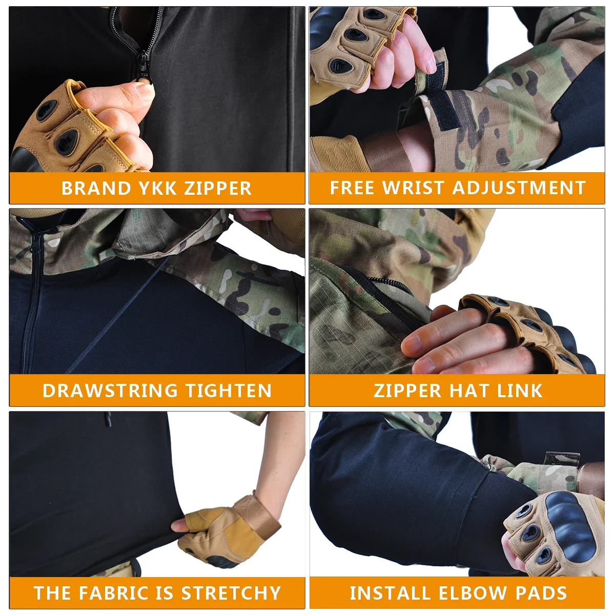 Camo Savaş T-Shirt Kapşonlu Er - Hunting Outdoor Clothing incelemesi ve fiyatı