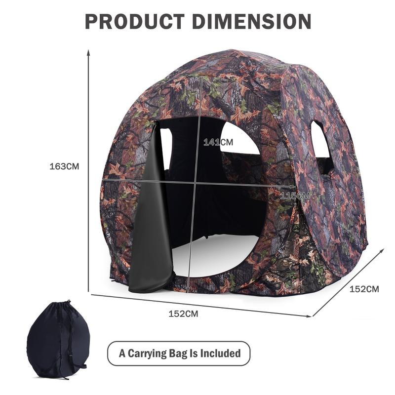 3 Kişilik Açılır Avcılık Çadır - Hunting Outdoor incelemesi ve fiyatı