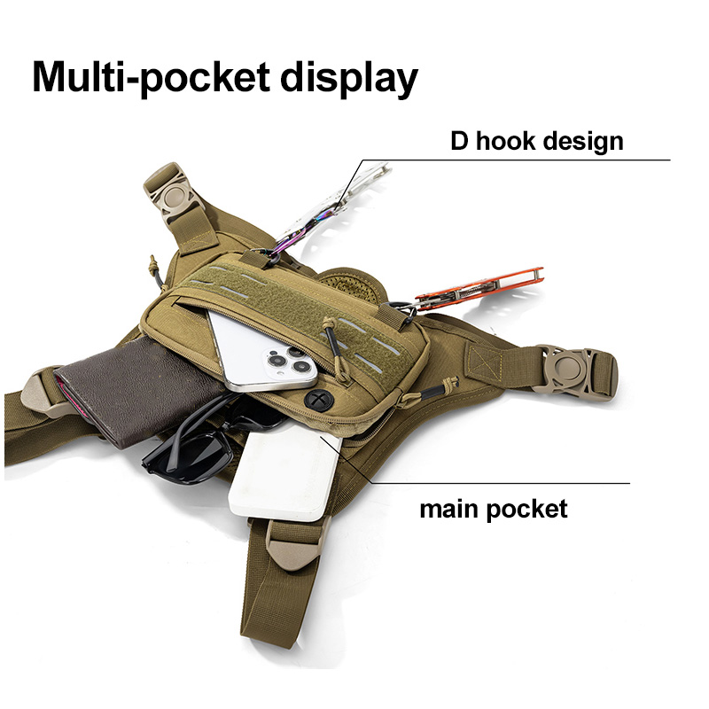 Taktik ön göğüs rig çantası ye - Hunting Outdoor Gear incelemesi ve fiyatı