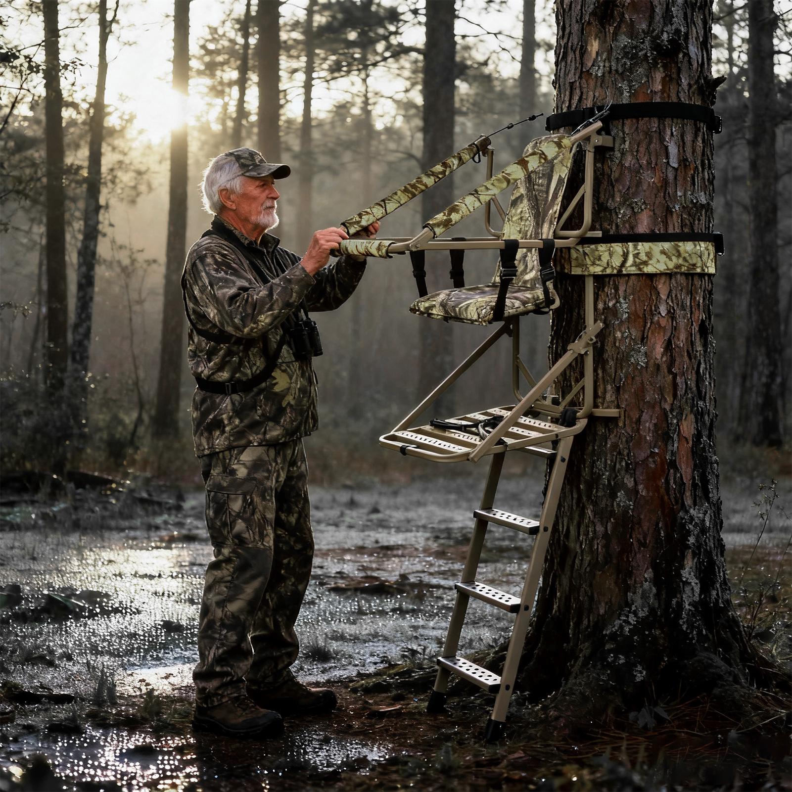 Ağaç Standı Yedek Kamuflaj Tır - Tree Stand Ladder incelemesi ve fiyatı
