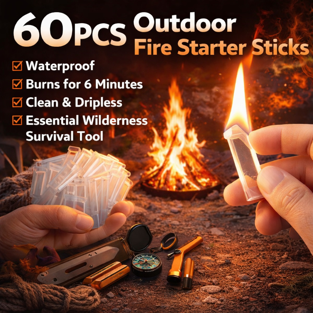 60 adet su geçirmez ateş başla - Fire Starter Waterproof incelemesi ve fiyatı